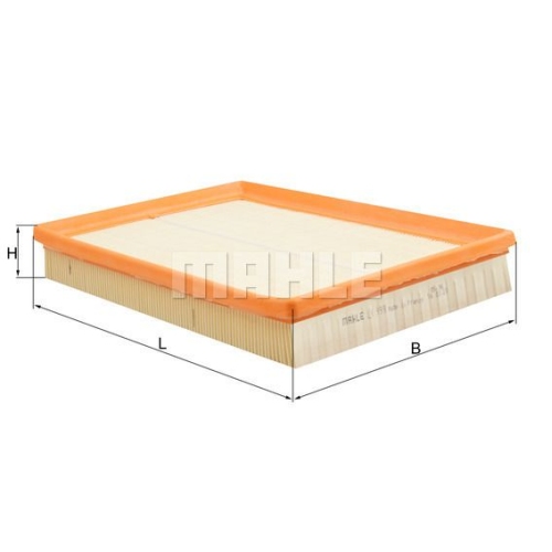 Luftfilter KNECHT LX 999 f&uuml;r GMC OPEL VAUXHALL