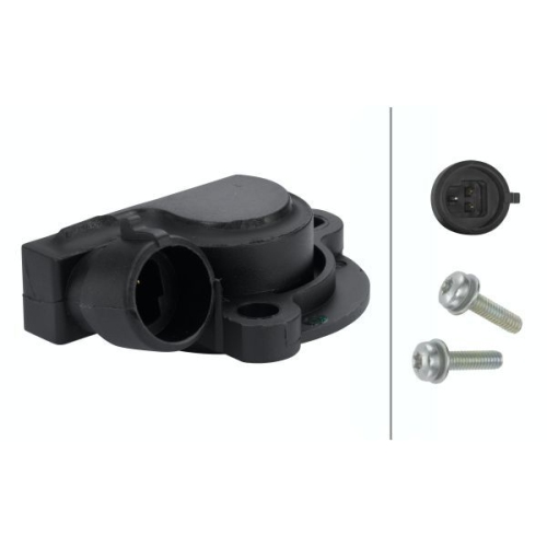 Sensor, Drosselklappenstellung HELLA 6PX 008 476-131 f&uuml;r OPEL VAUXHALL HOLDEN