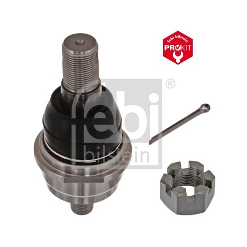 Febi Bilstein 43342 Traggelenk mit Kronenmutter und Splint , 1 St&uuml;ck