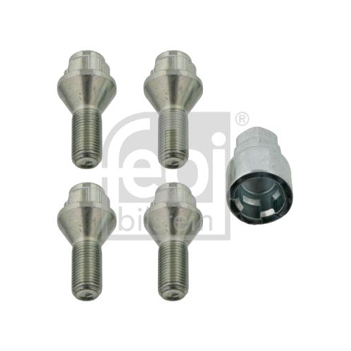 Febi Bilstein 27051 Radschraubensatz abschlie&szlig;bar , 1 St&uuml;ck