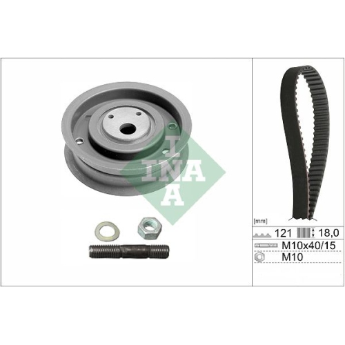 Zahnriemensatz INA 530 0162 10 f&uuml;r AUDI PORSCHE SEAT VW VW (FAW)