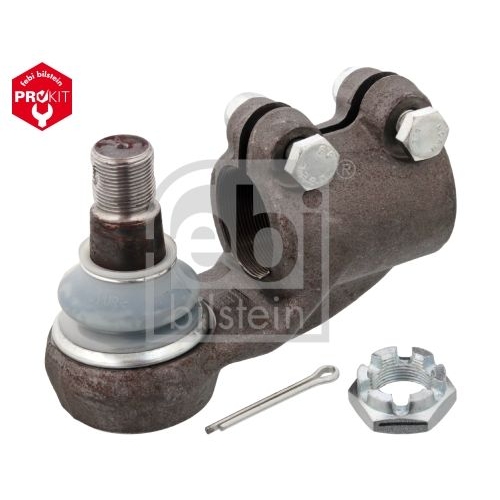 Febi Bilstein 14561 Spurstangenendst&uuml;ck mit Kronenmutter und Splint , 1 St&uuml;ck