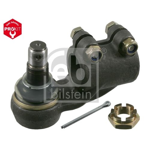 Febi Bilstein 14562 Spurstangenendst&uuml;ck mit Kronenmutter und Splint , 1 St&uuml;ck