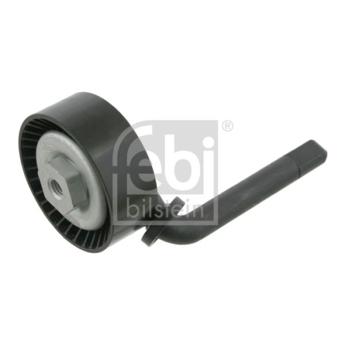 Febi Bilstein 1x 27372 Spannrolle mit Halter f&uuml;r Keilrippenriemen