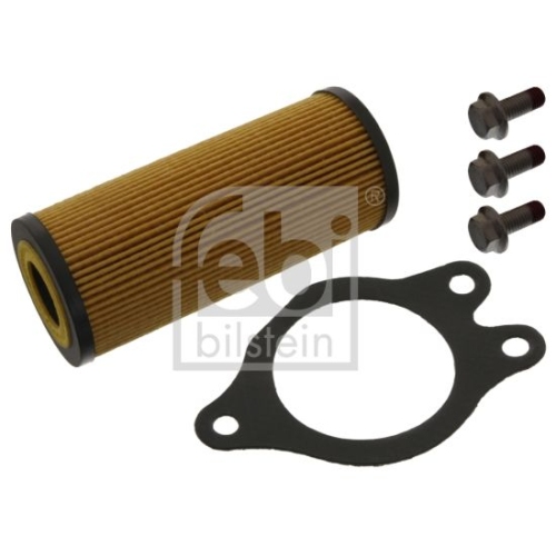 Febi Bilstein 45346 &Ouml;lfilter mit Dichtung und Anbaumaterial , 1 St&uuml;ck