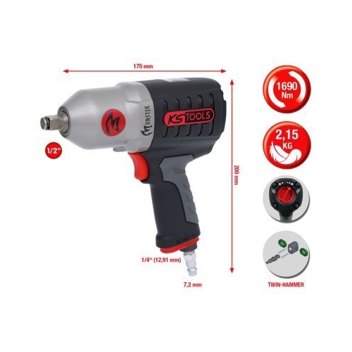 Schlagschrauber (Druckluft) KS TOOLS 515.1210
