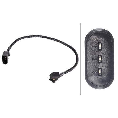 Impulsgeber, Kurbelwelle HELLA 6PU 009 167-471 f&uuml;r AUDI SEAT SKODA VW