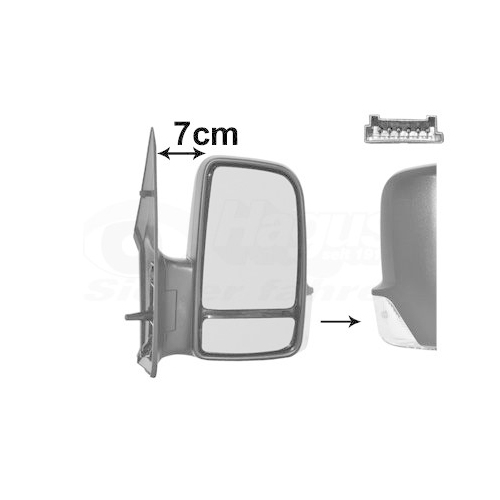 Au&szlig;enspiegel VAN WEZEL 5862808 * HAGUS * f&uuml;r VW, rechts