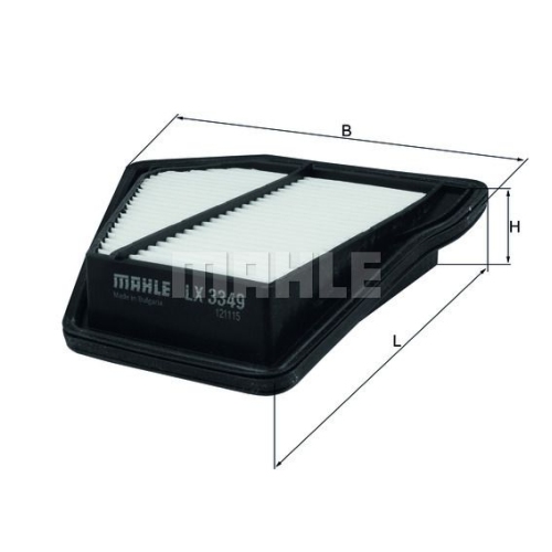 Luftfilter KNECHT LX 3349 f&uuml;r HONDA