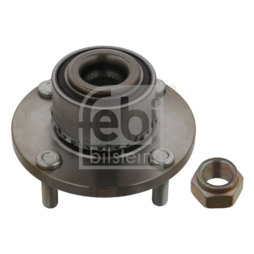 Febi Bilstein 32970 Radlagersatz mit Radnabe und Achsmutter , 1 St&uuml;ck