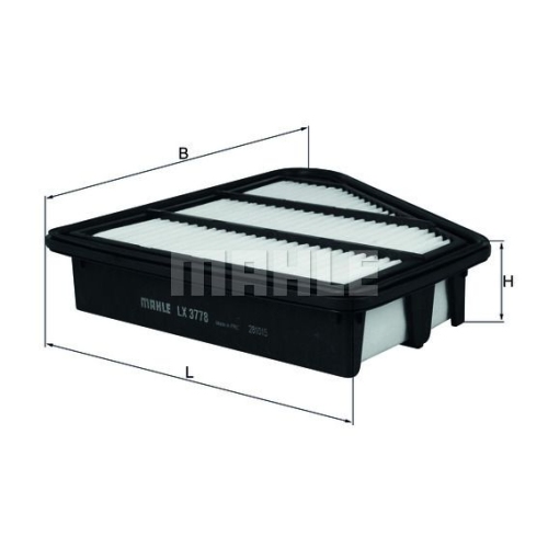 Luftfilter KNECHT LX 3778 f&uuml;r HONDA