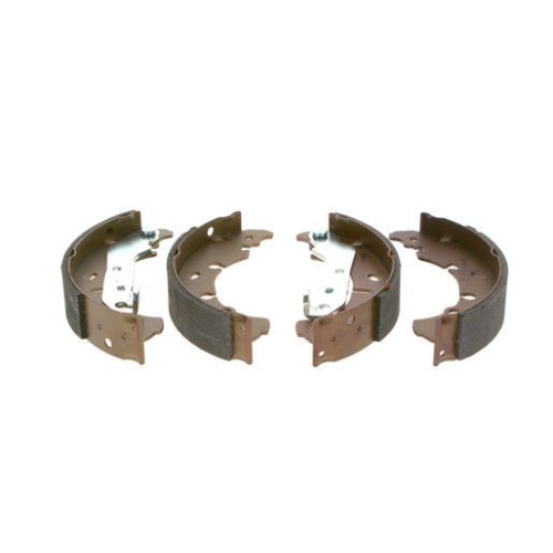 Bremsbackensatz BOSCH 0 986 487 599 f&uuml;r FORD MAZDA RENAULT, Hinterachse
