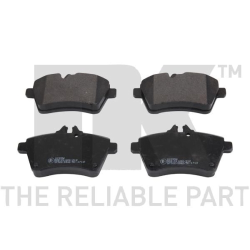 Bremsbelagsatz, Scheibenbremse NK 223356 f&uuml;r MERCEDES-BENZ, Vorderachse