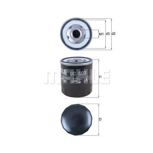 &Ouml;lfilter KNECHT OC 503 f&uuml;r CITRO&Euml;N DAF FIAT FORD GMC PEUGEOT KIA CITRO&Euml;N/PEUGEOT