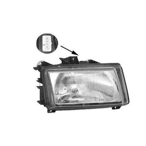 Hauptscheinwerfer VAN WEZEL 5826962 f&uuml;r VW, rechts