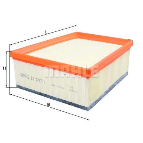 Luftfilter KNECHT LX 4297/1 f&uuml;r RENAULT