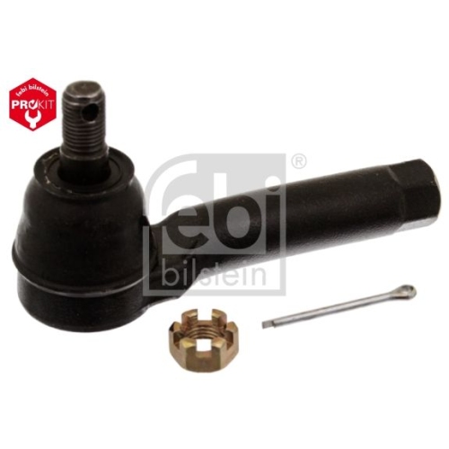 Febi Bilstein 41953 Spurstangenendst&uuml;ck mit Kronenmutter und Splint , 1 St&uuml;ck