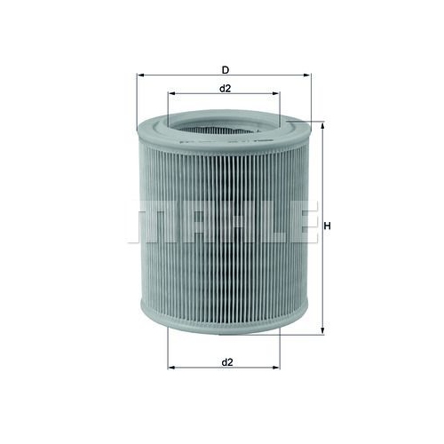 Luftfilter KNECHT LX 706 f&uuml;r FORD GMC ROVER