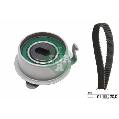 Zahnriemensatz INA 530 0355 10 f&uuml;r HYUNDAI KIA