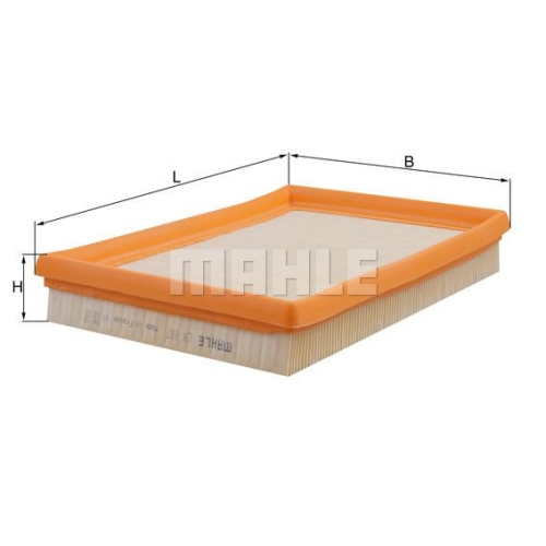 Luftfilter KNECHT LX 687 f&uuml;r FORD GMC MAZDA