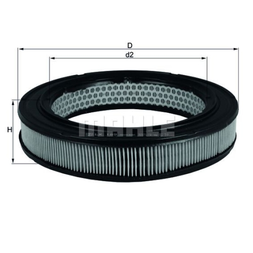 Luftfilter KNECHT LX 189 f&uuml;r BMW FORD GMC MAN
