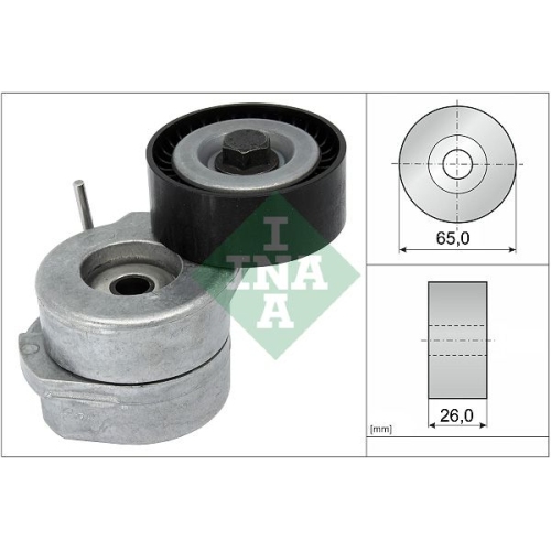 Spannarm, Keilrippenriemen INA 534 0053 10 f&uuml;r FIAT OPEL SUZUKI VAUXHALL