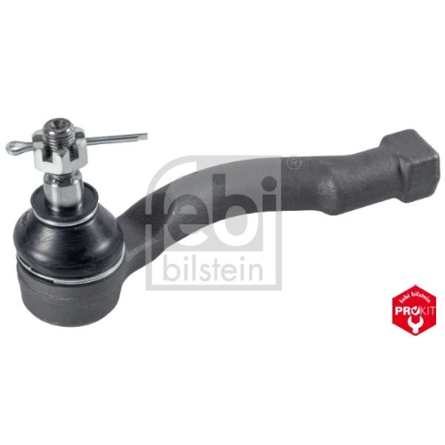 Febi Bilstein 41968 Spurstangenendst&uuml;ck mit Kronenmutter und Splint , 1 St&uuml;ck