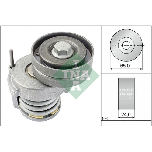 Spannarm, Keilrippenriemen INA 534 0065 10 f&uuml;r AUDI SEAT SKODA VW