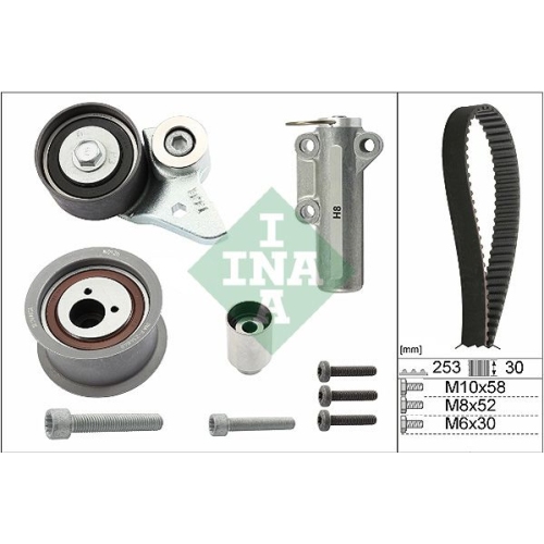 Zahnriemensatz INA 530 0366 10 f&uuml;r AUDI VW