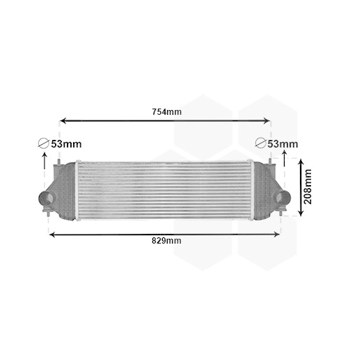 Ladeluftk&uuml;hler VAN WEZEL 52004134 f&uuml;r SUZUKI