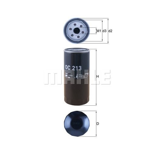 &Ouml;lfilter KNECHT OC 213 f&uuml;r PORSCHE