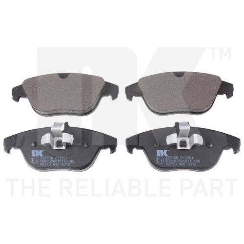 Bremsbelagsatz, Scheibenbremse NK 223368 f&uuml;r MERCEDES-BENZ, Hinterachse
