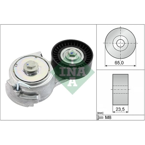 Spannarm, Keilrippenriemen INA 534 0069 10 f&uuml;r FIAT FORD OPEL VAUXHALL