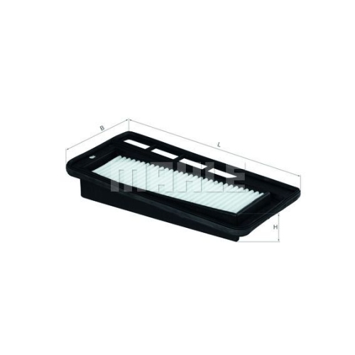 Luftfilter KNECHT LX 1743 f&uuml;r OPEL SUZUKI