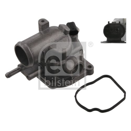 Febi Bilstein 38817 Thermostat mit Geh&auml;use, Dichtung und Temperaturschalter , 1 St&uuml;ck