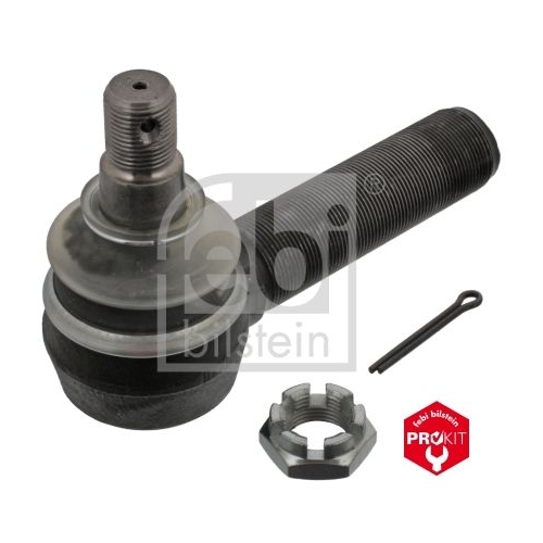 Febi Bilstein 43445 Spurstangenendst&uuml;ck mit Kronenmutter und Splint , 1 St&uuml;ck