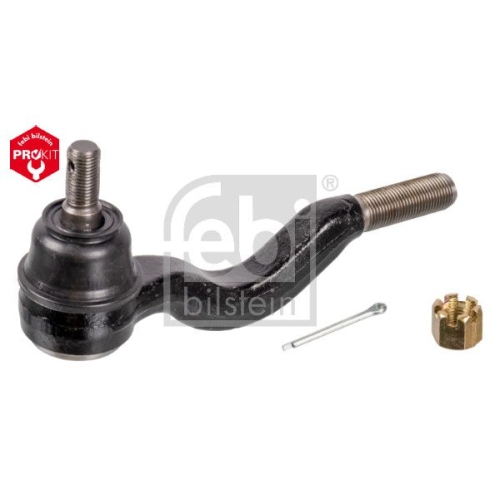Febi Bilstein 41979 Spurstangenendst&uuml;ck mit Kronenmutter und Splint , 1 St&uuml;ck