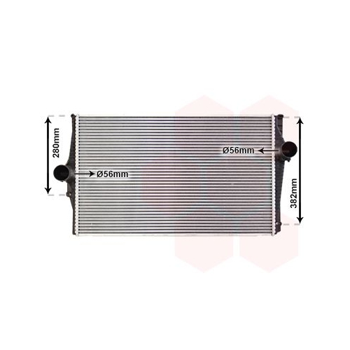 Ladeluftk&uuml;hler VAN WEZEL 59004151 f&uuml;r VOLVO