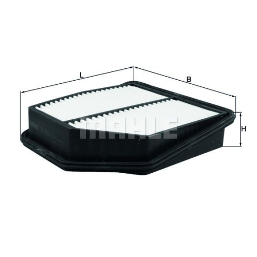 Luftfilter KNECHT LX 4082 f&uuml;r SUZUKI