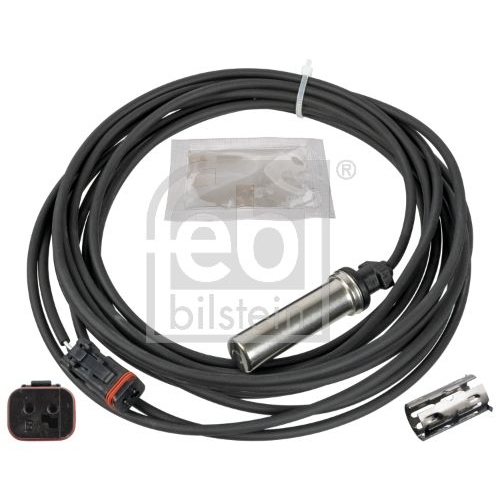 Febi Bilstein 174326 ABS-Sensor mit H&uuml;lse und Fett, 1 St&uuml;ck