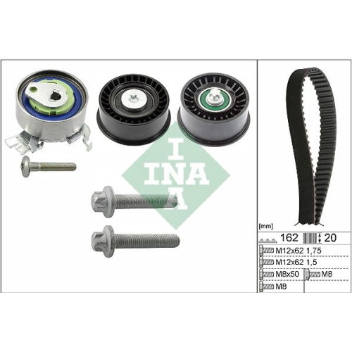 Zahnriemensatz INA 530 0441 10 f&uuml;r OPEL SAAB VAUXHALL CHEVROLET GENERAL MOTORS