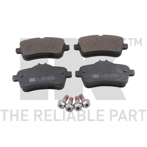 Bremsbelagsatz, Scheibenbremse NK 223385 f&uuml;r MERCEDES-BENZ, Hinterachse