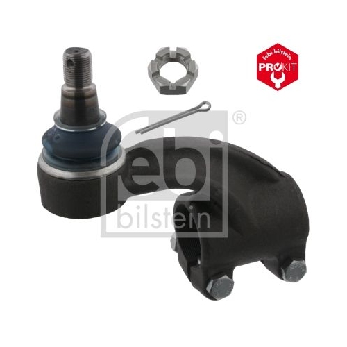 Febi Bilstein 01909 Spurstangenendst&uuml;ck mit Kronenmutter und Splint , 1 St&uuml;ck