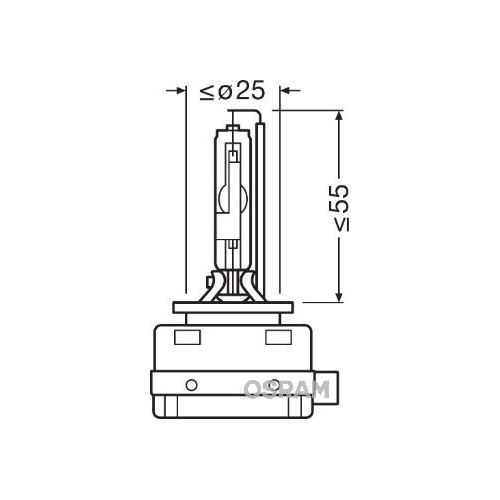 Gl&uuml;hlampe, Fernscheinwerfer OSRAM 66150CBI XENARC COOL BLUE INTENSE