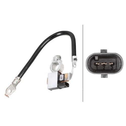 Sensor, Batteriemanagement HELLA 6PK 010 562-901 f&uuml;r BMW