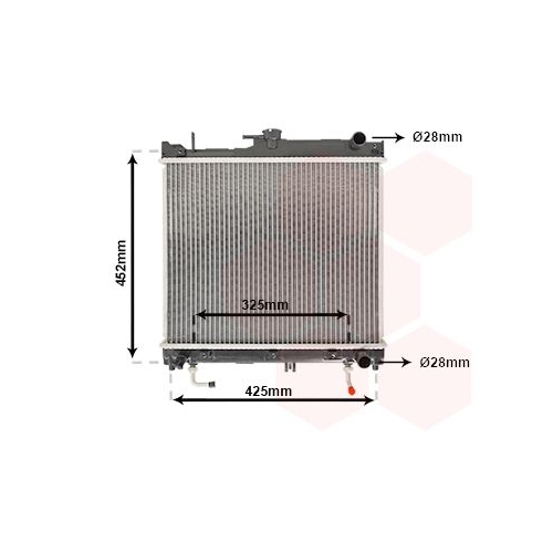 K&uuml;hler, Motork&uuml;hlung VAN WEZEL 52002109 f&uuml;r SUZUKI