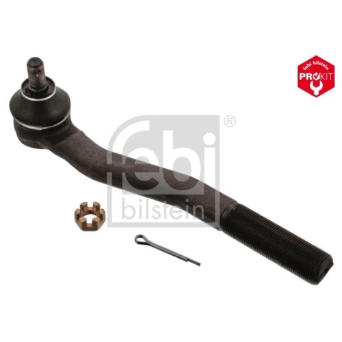 Febi Bilstein 41091 Spurstangenendst&uuml;ck mit Kronenmutter und Splint , 1 St&uuml;ck