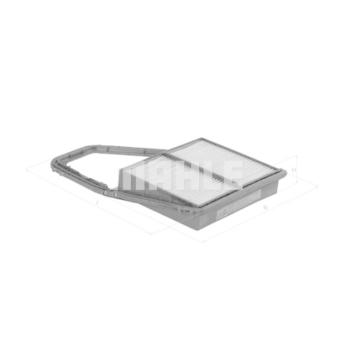 Luftfilter KNECHT LX 1689 f&uuml;r HONDA