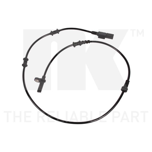 Sensor, Raddrehzahl NK 293366 f&uuml;r MERCEDES-BENZ, Vorderachse, links, rechts