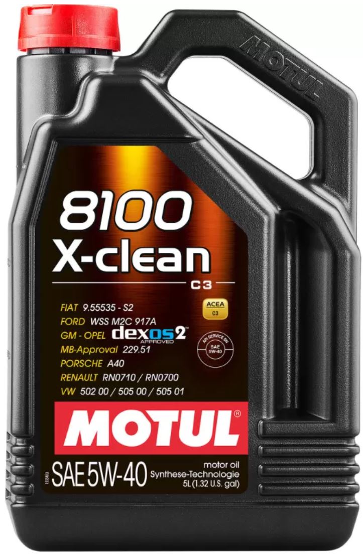Motul Motor&ouml;l PKW 8100 X-CLEAN 5W-40 5L